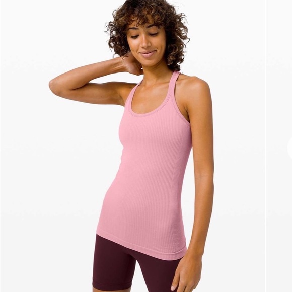 LULULEMON pink tank top 2 💗 - Picture 1 of 3
